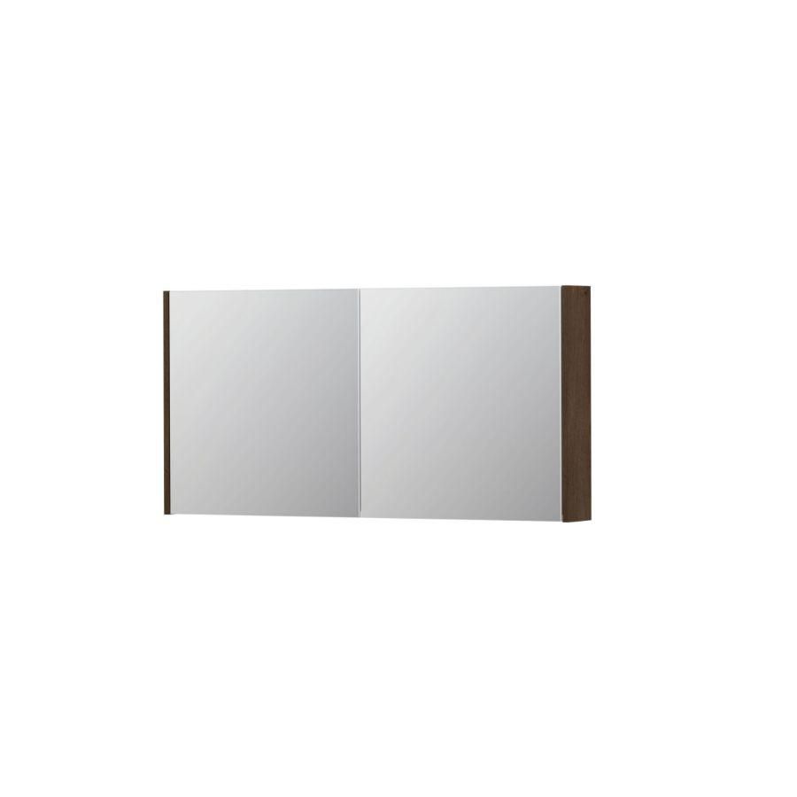 INK SPK1 Spiegelkast 2 dr Chocolate fineer 120x60
