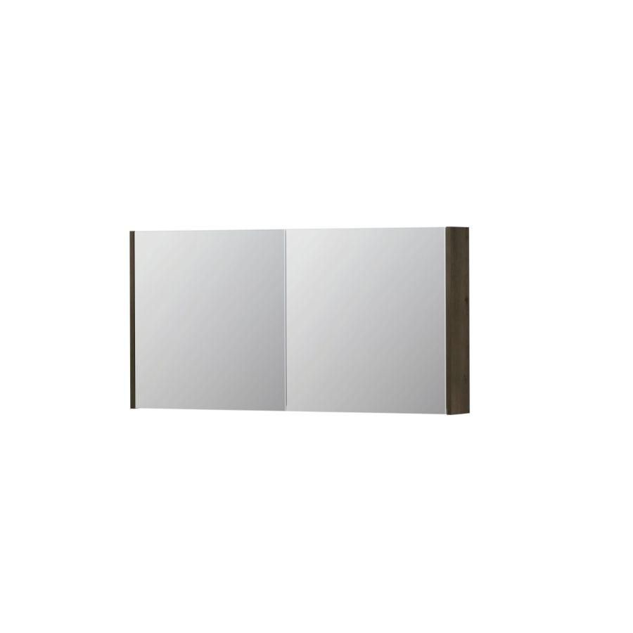 INK SPK1 Spiegelkast 2 dr Charcoal fineer 120x60