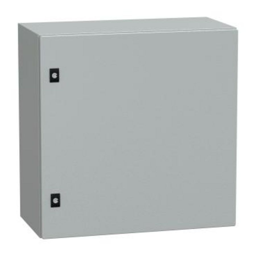 Deur 600x600x300mm IP66 / IK10 RAL7035 Spacial CRN