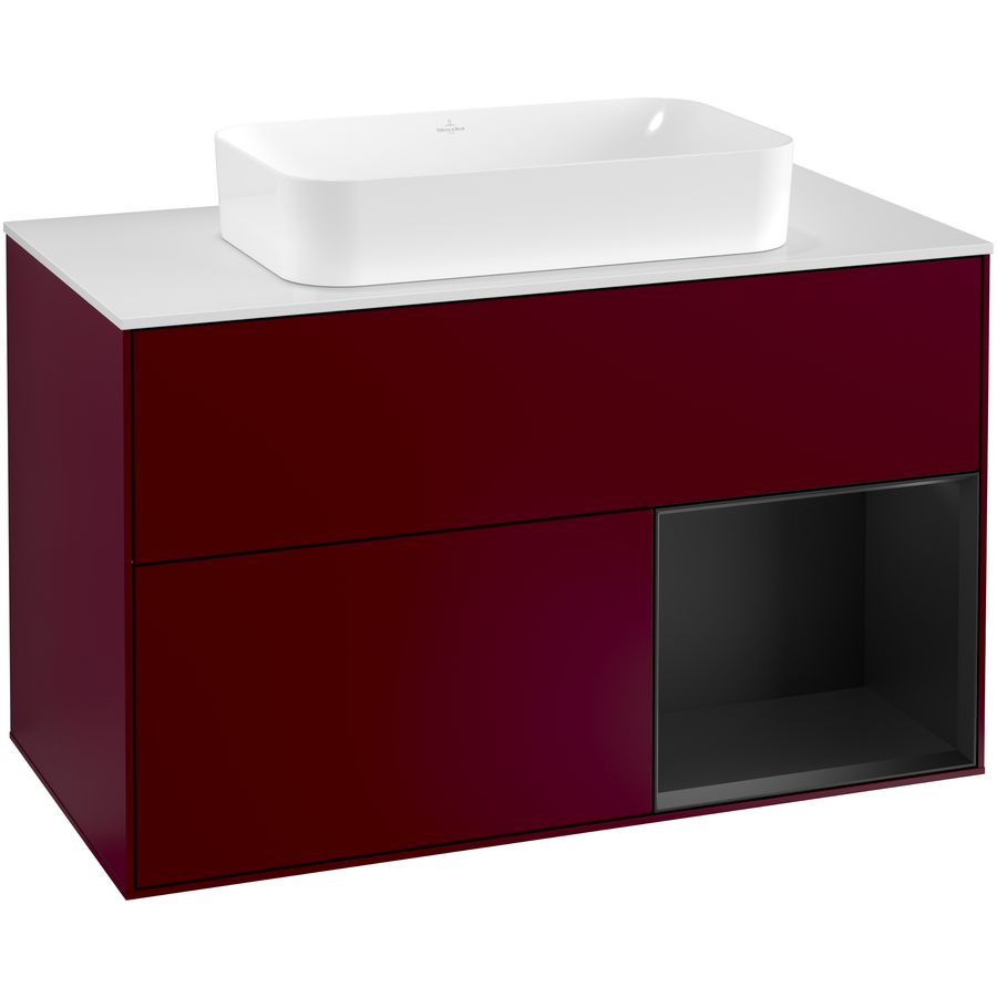 Wastafelonderkast Finion 1000x603x501mm Peony Matt Lacquer G251PDHB