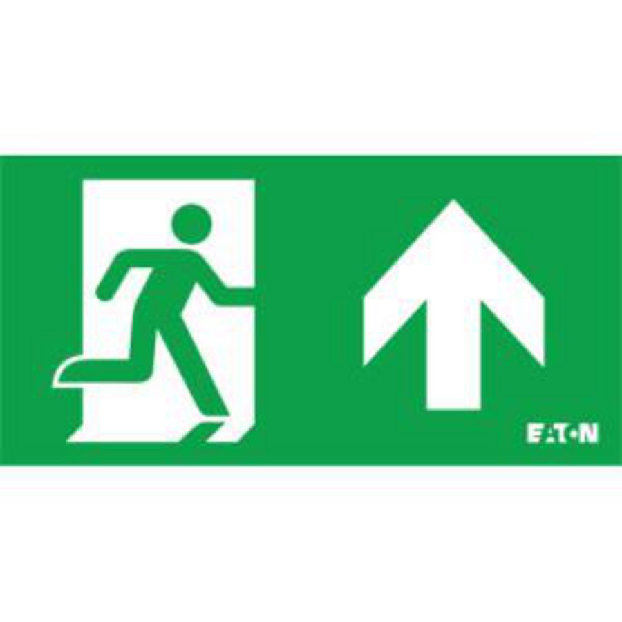 Inlegpictogram NexiTech 30m ISO E pijl omhoog / rechtdoor