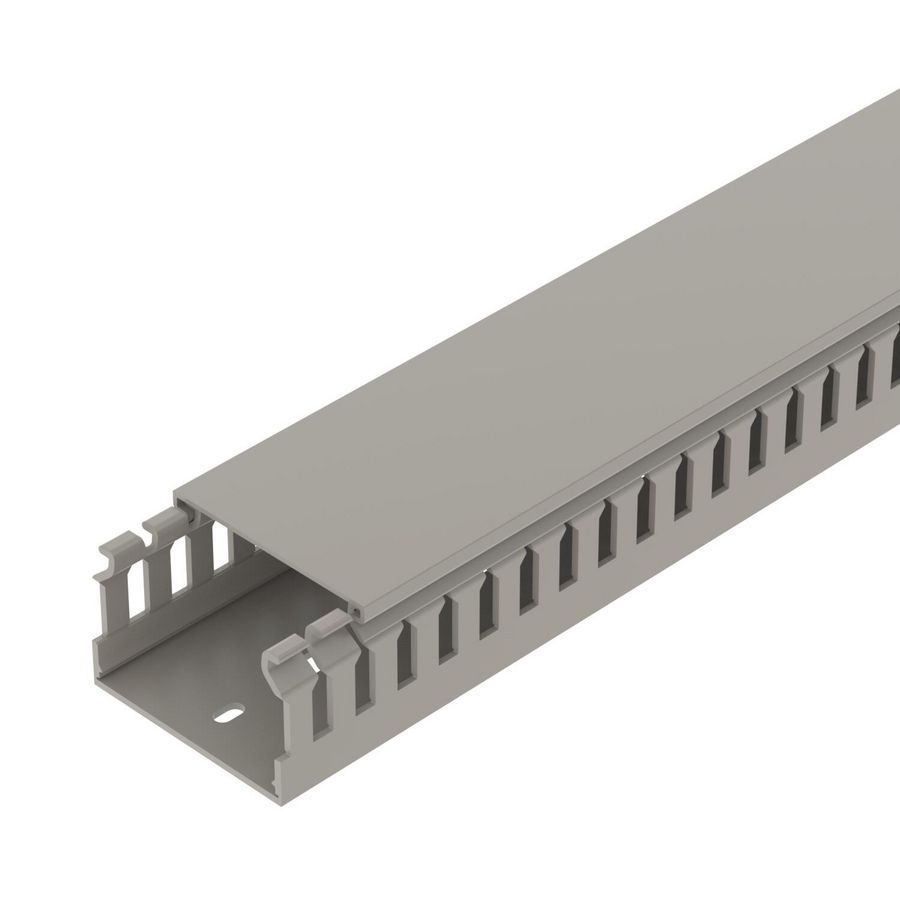 Lengte a 2m. Bedradingskoker CABLIX Set 40x60 7030 grijs