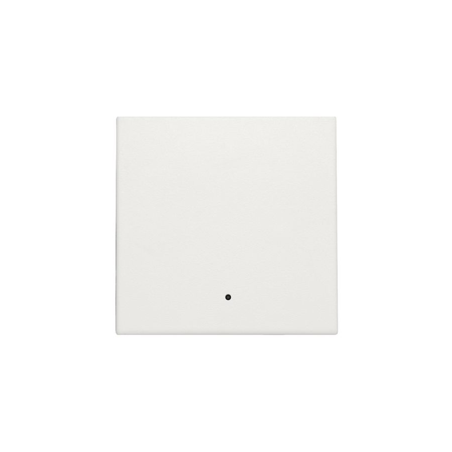 Afwerkingsset lens enkelvoudige elektr. Schakelaar white