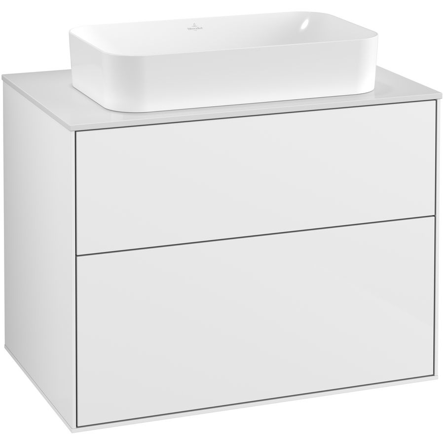 Wastafelonderkast Finion 800x603x501mm G.White.L F22100GF