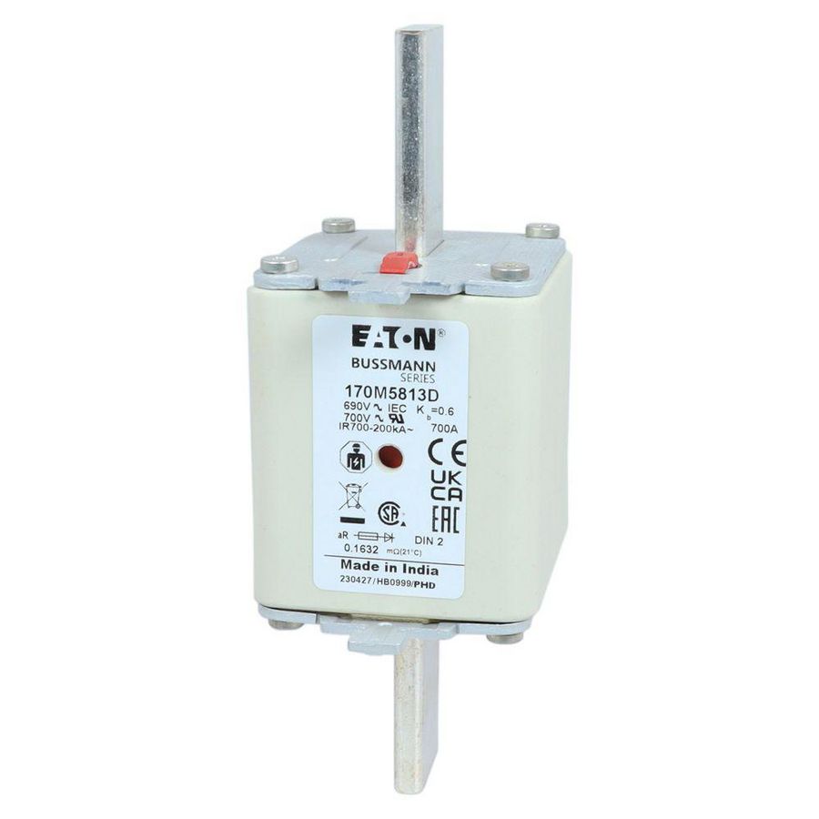 Zekering hoge snelheid 700A AC 690V 200kA 2 aR IEC VVE=3