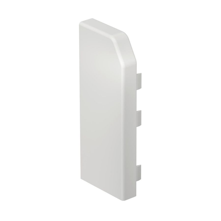 Eindstuk linksUDUO 40x105 links 9010 puur wit VVE=10