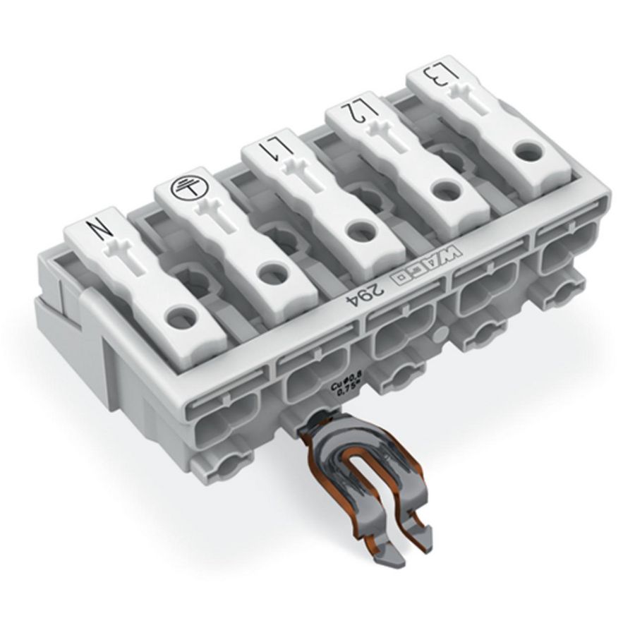 Kroonklem Drukknop extern HA PE-klikcontact 294-5315 VVE=250