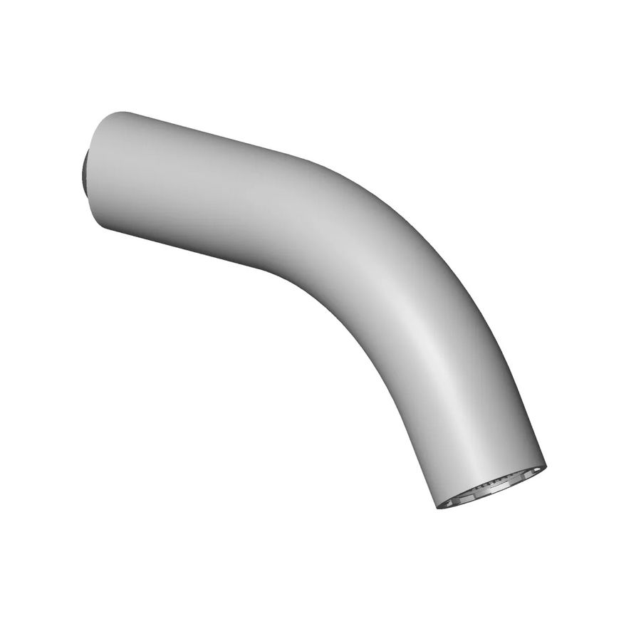 Uitloop perlatorsleutel 90x145x35mm, 22l/min. chr gebors