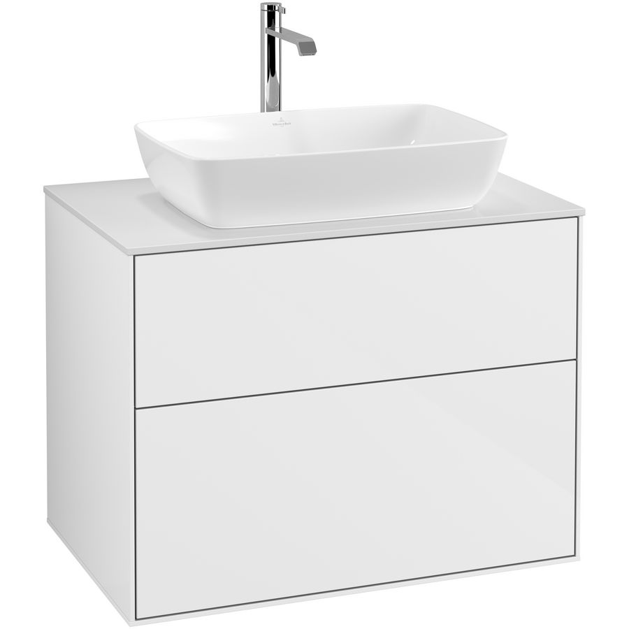 Wastafelonderkast Finion 800x603x501mm G.White.L F75100GF