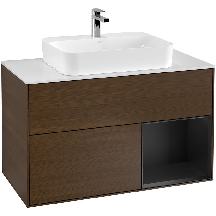 Wastafelonderkast Finion 1000x603x501mm W.Veneer G371PDGN