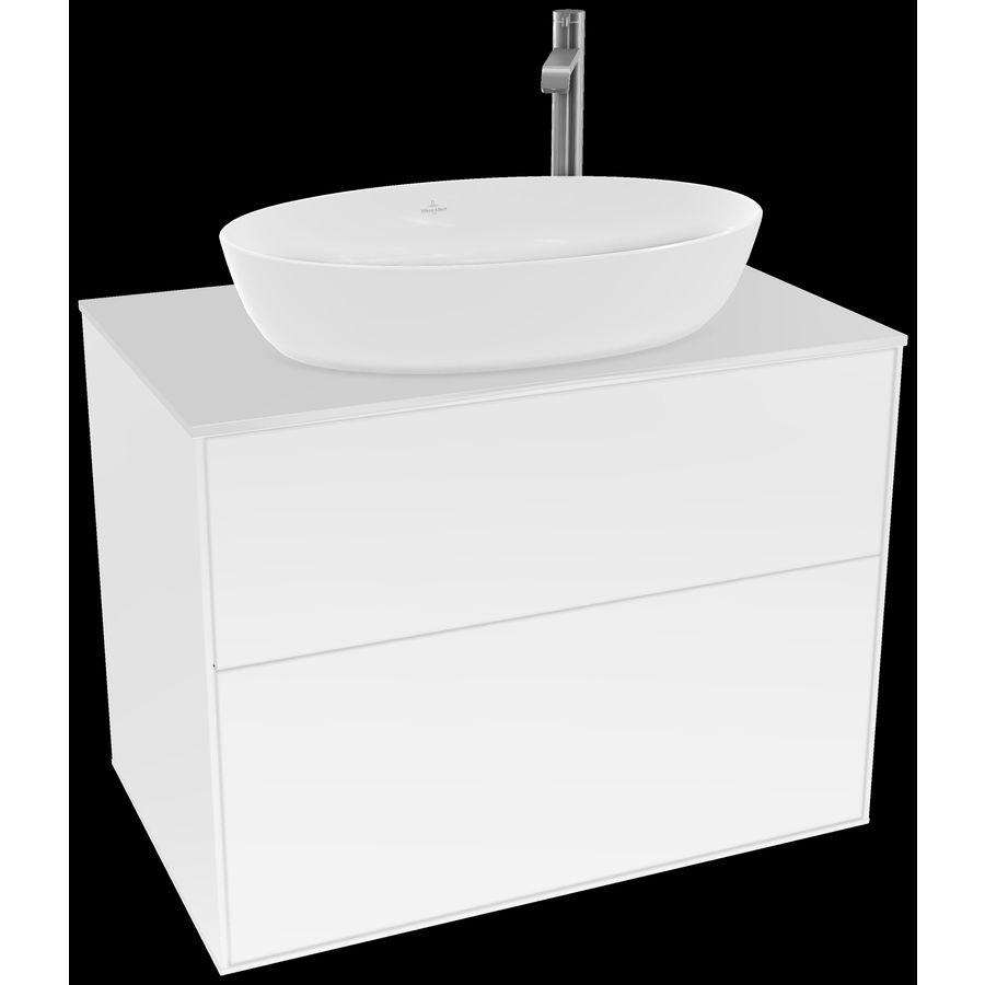 Wastafelonderkast Finion 800x603x501mm G.White.L F87100GF