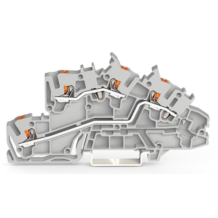 Etage installatieklem Met Druk 2,5mm² 2203-7642 VVE=50