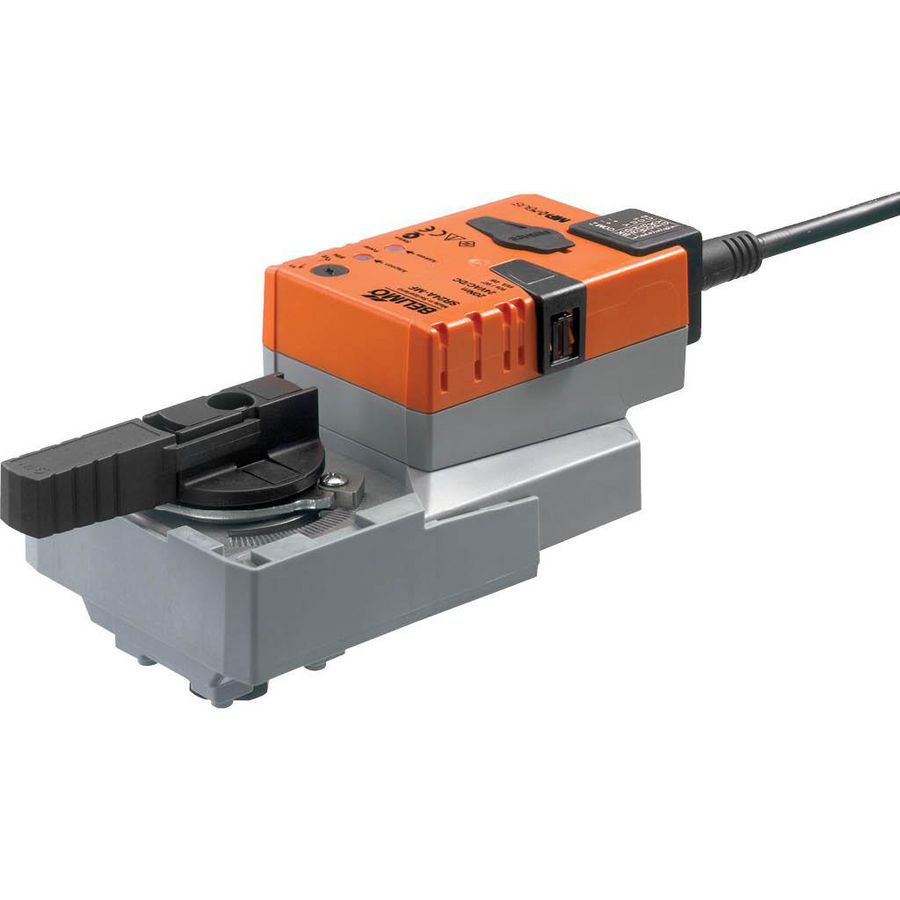 Kogelkraanaandrijving 24V 20Nm mod 2-10V 35sec