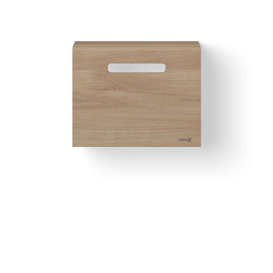 Wooden Basic Cube MINI 395x230mm h=300mm eiken old grey