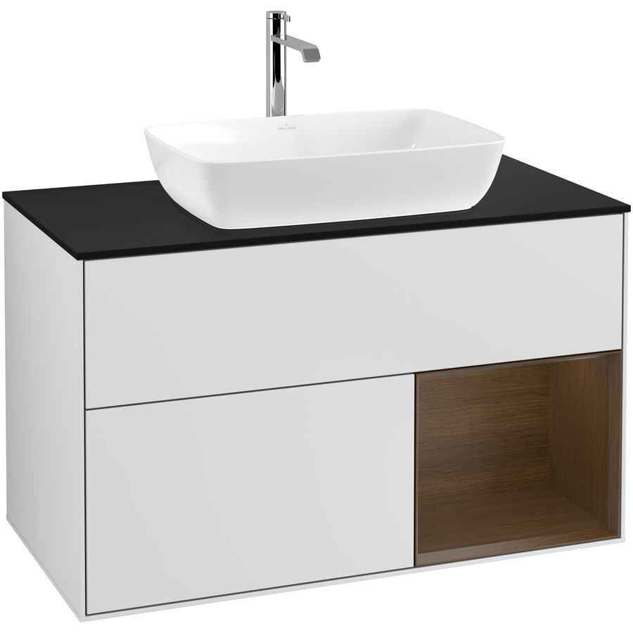 Wastafelonderkast Finion 1000x603x501mm White Matt Lacquer G782GNMT