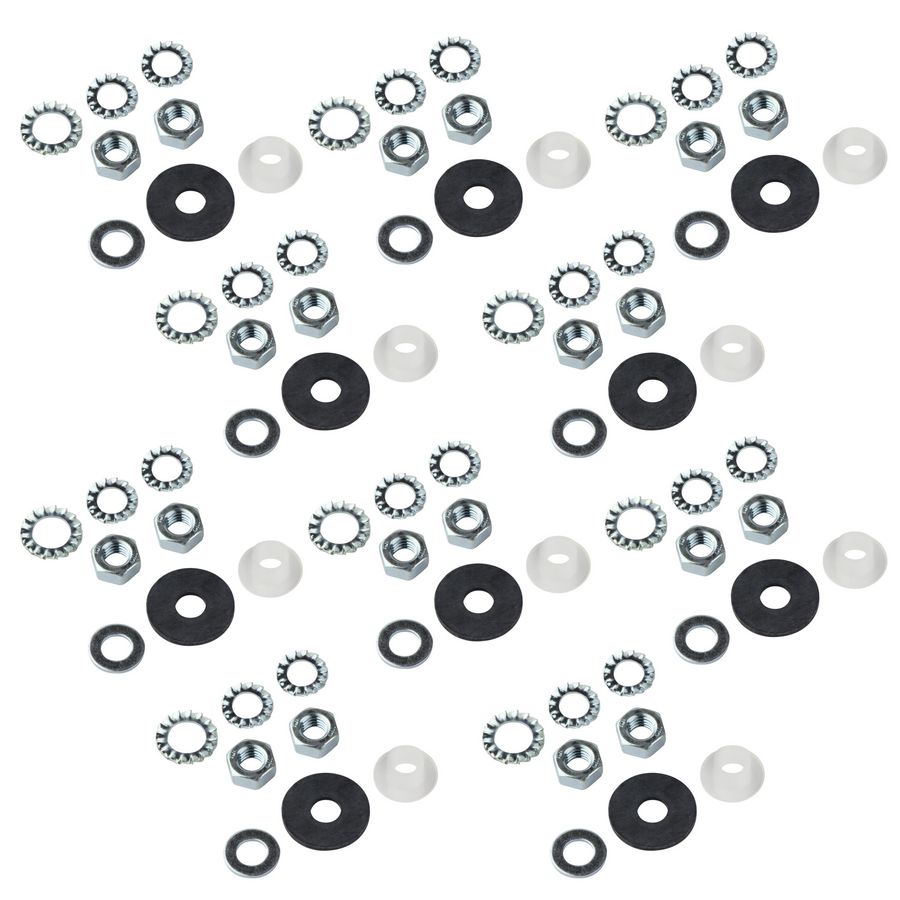 Set a 10st. Bevestigingsset magnesiumanoden