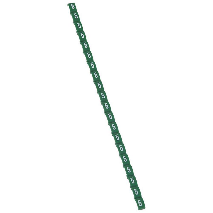 Cijfer 5 groen Duplix VVE=800