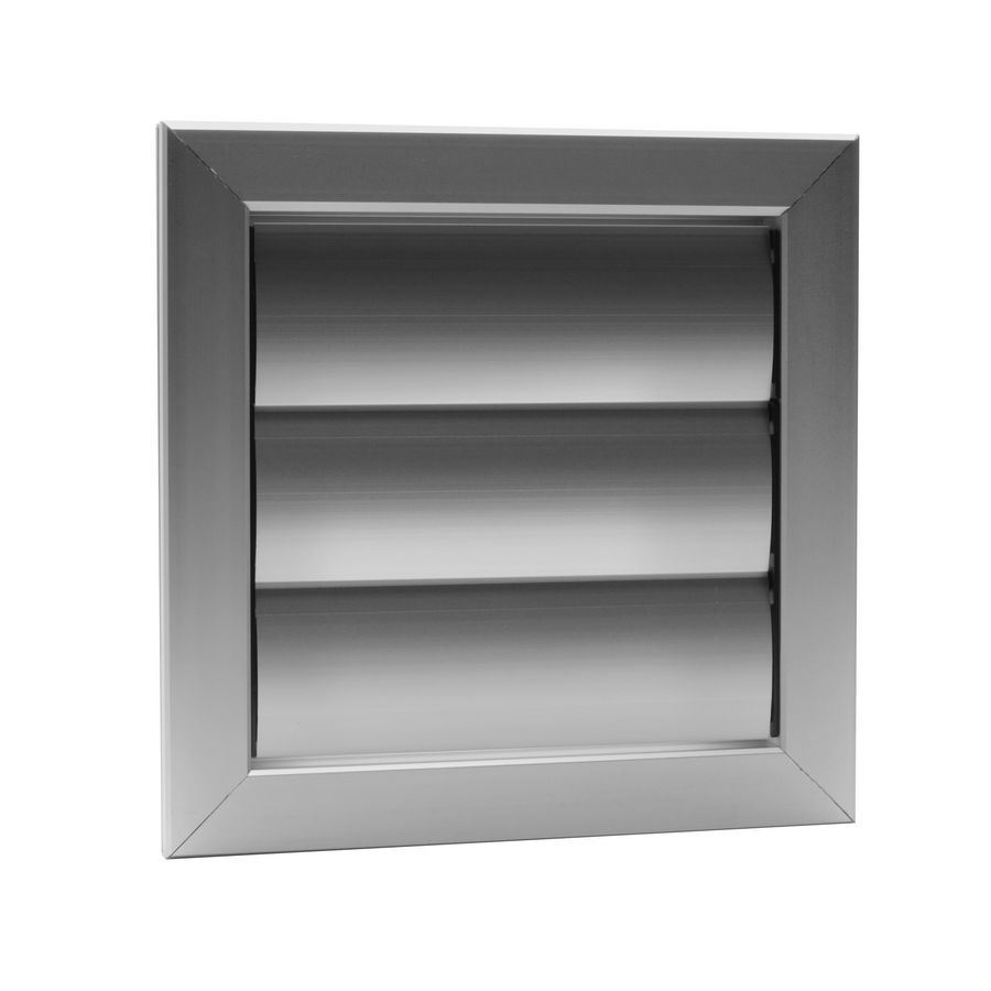 ALU lamellenrooster 205x205mm F1 aluminium