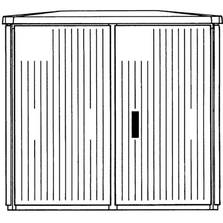 Installatiekast EH/GD-AP voetpadkast AP 1125X1200X676