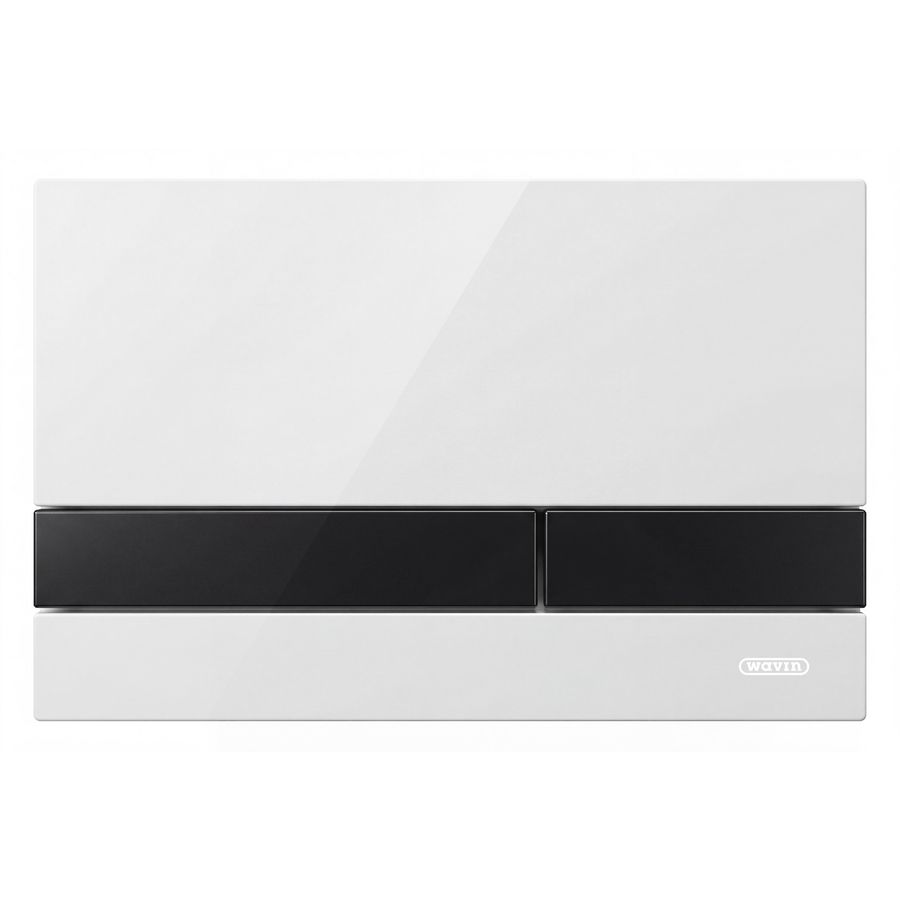 Bedieningsplaat Select 2.0 Wit/Zwart LaLinea