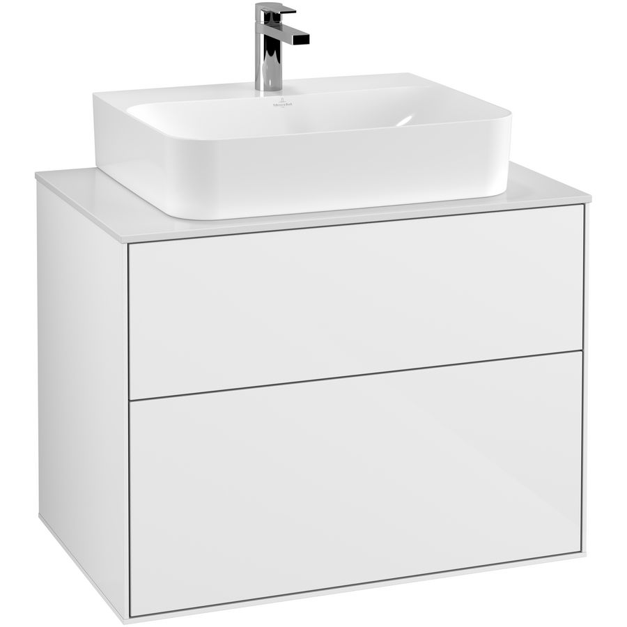 Wastafelonderkast Finion 800x603x501mm G.White.L G09100GF
