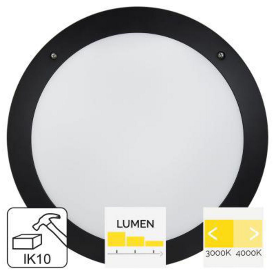 FONDA ALU ZWART 10/15/22W