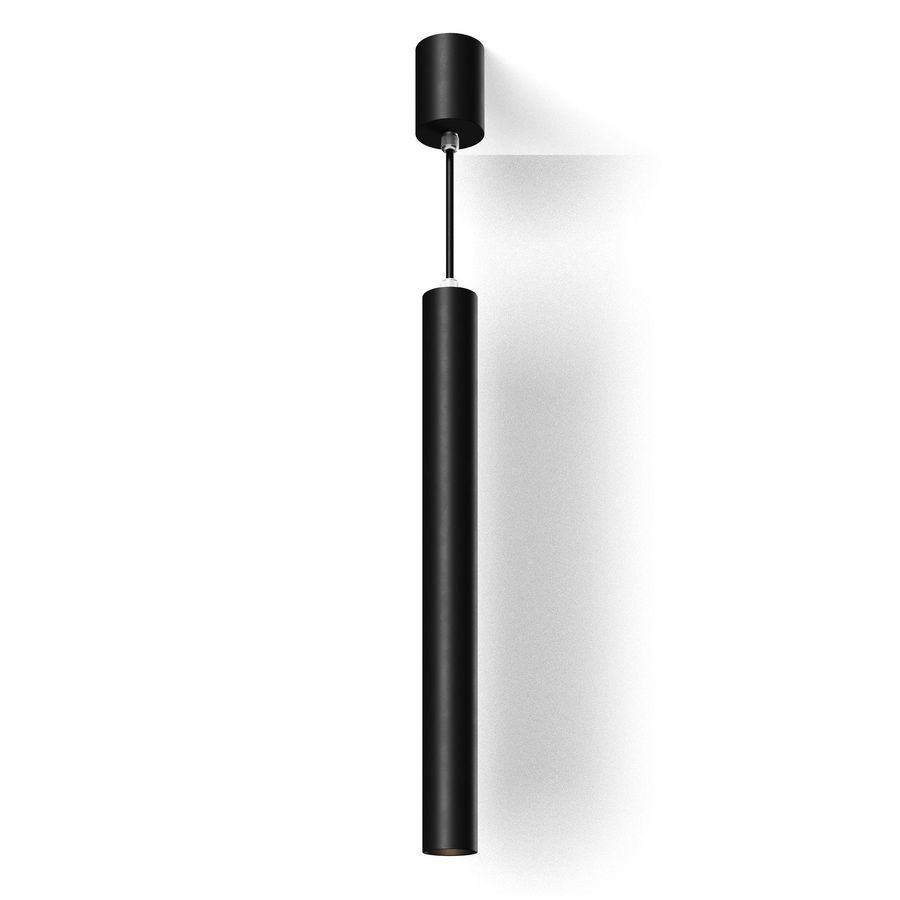Hanglamp LIGHT 400mm mat zwart LED 2700K