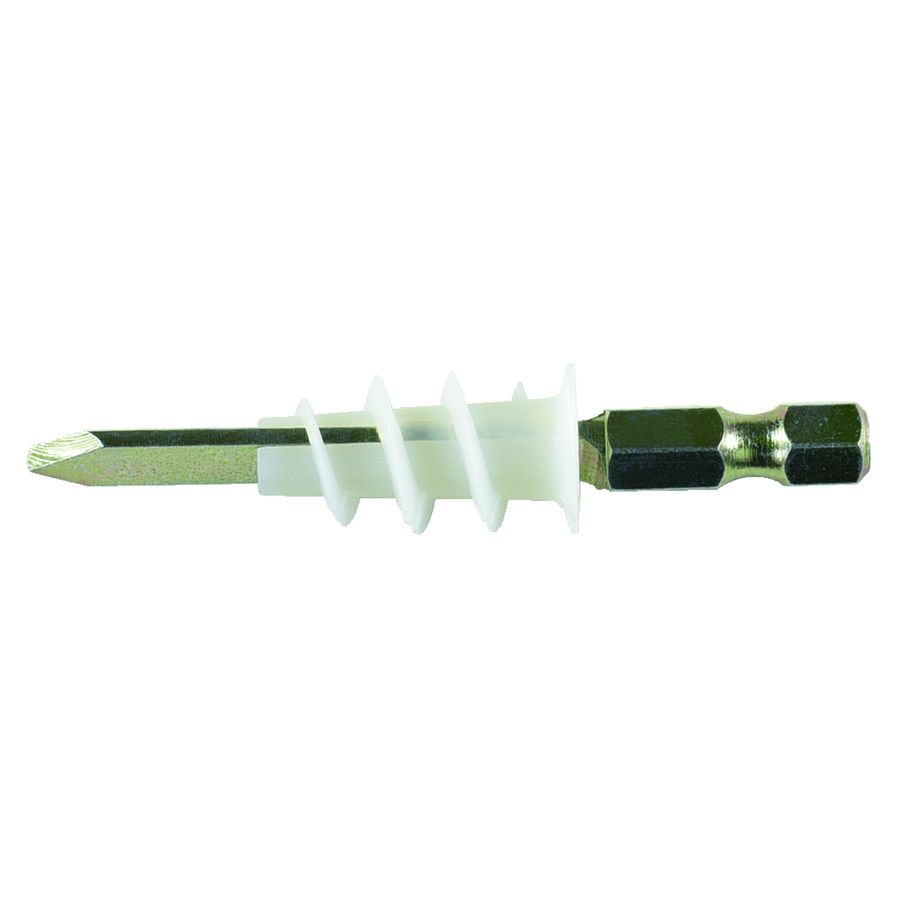 Zak a 50st. Gips plug 6mm met schroefboorbit