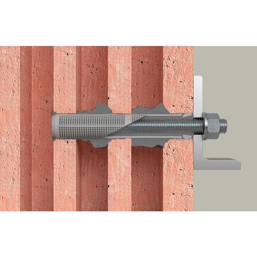Doorsteek injectiehuls kunststof FIS H 18x130/200 K VVE=10