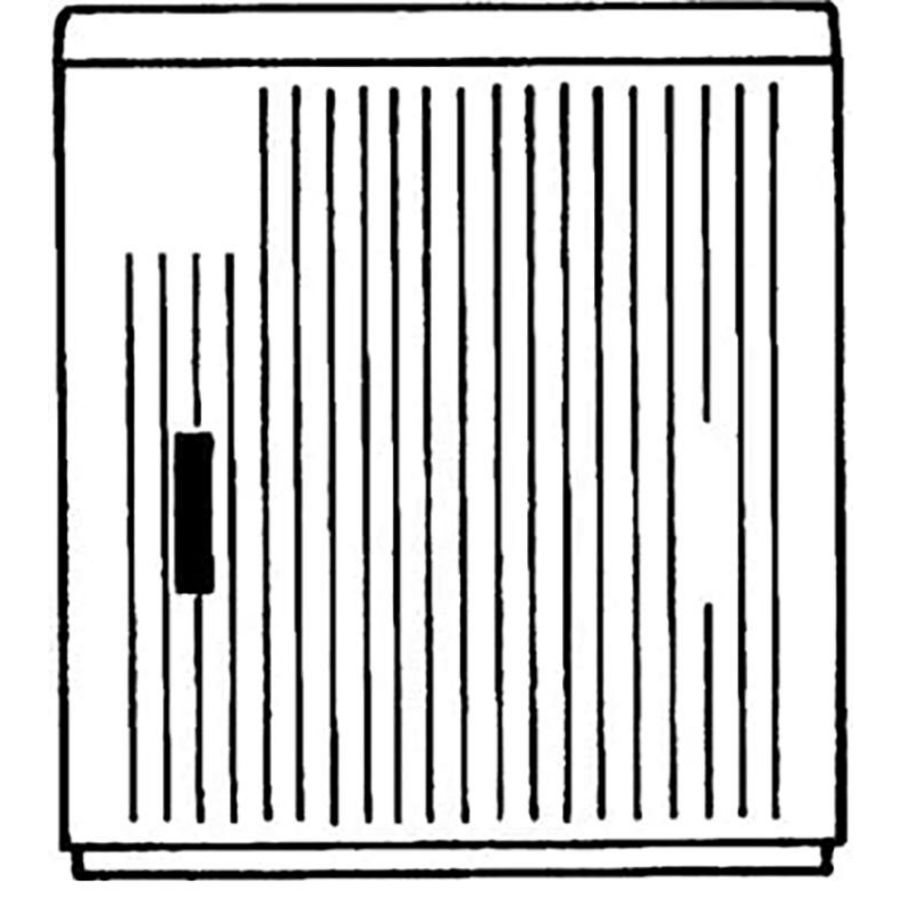 Installatiekast EH3 ENCL. DIN 1 AP 1125X785X320 shdl ag