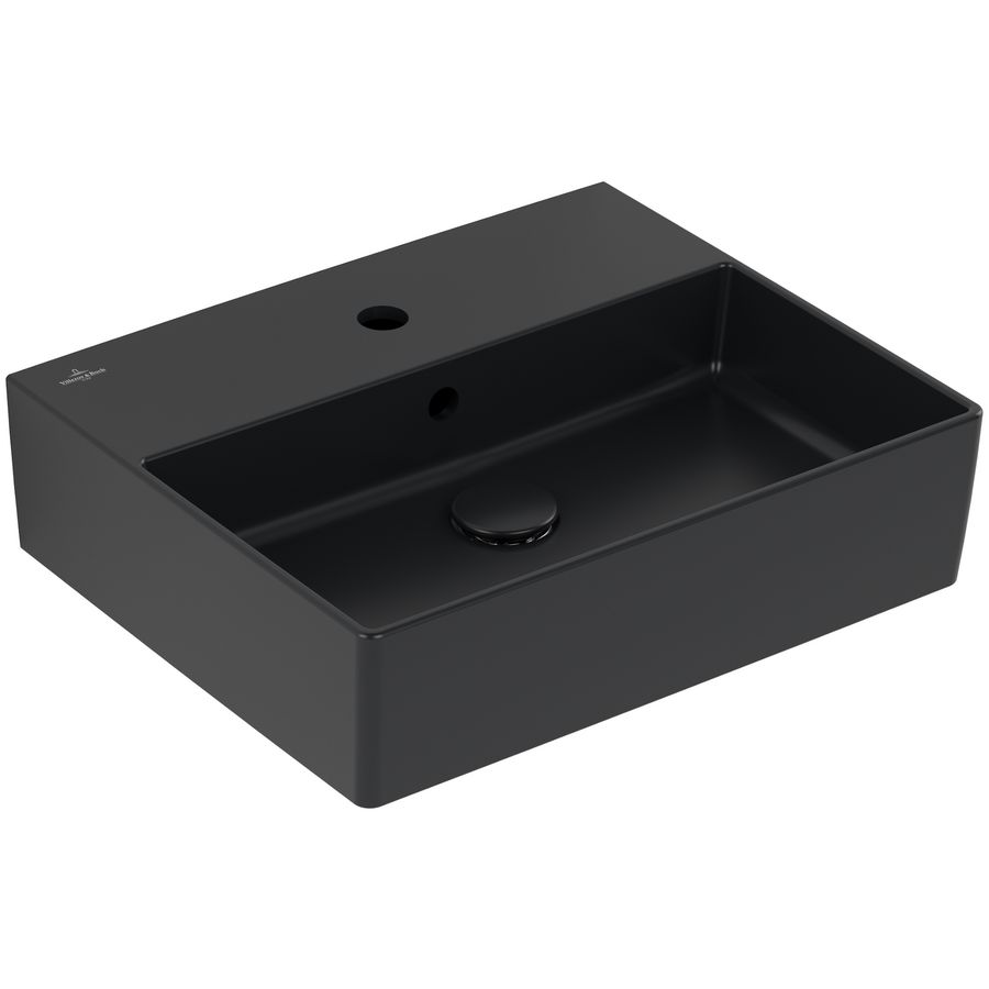 Wastafel Memento 2.0 500x420mm Pure Black CeramicPlus  4A2250R7