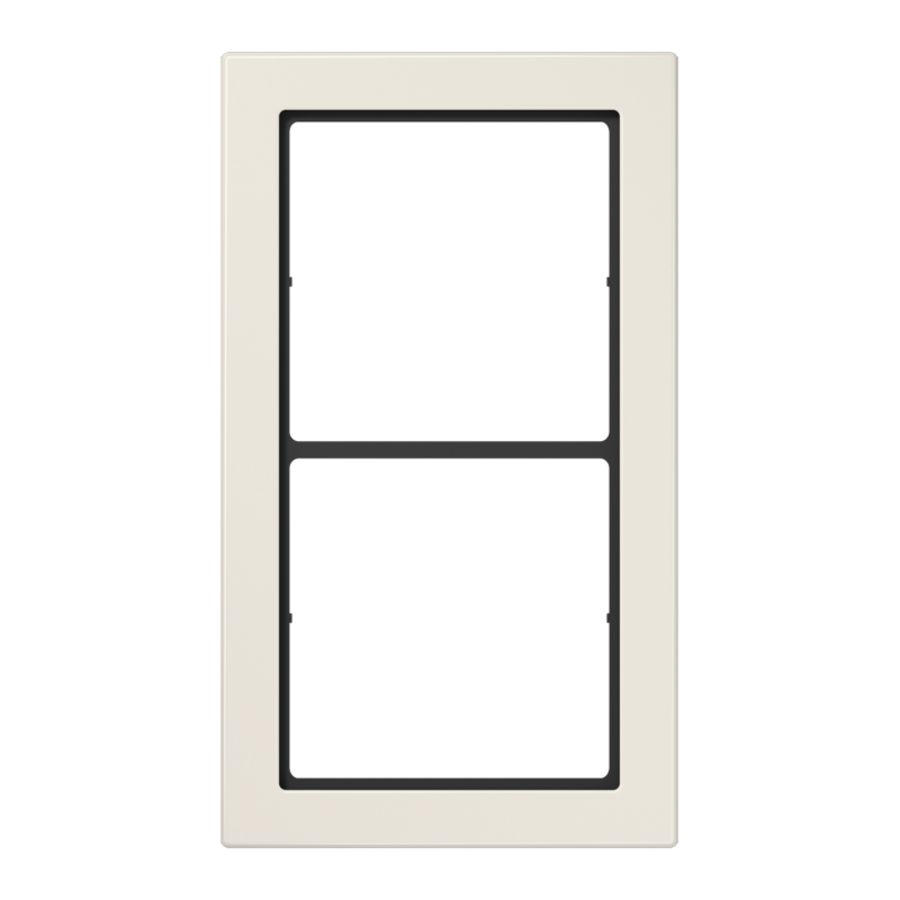Afdekraam wit 2-voudig LS-Flat Design