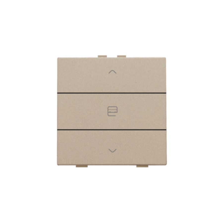 Enkelv. motorbediening Home Control champagne coated