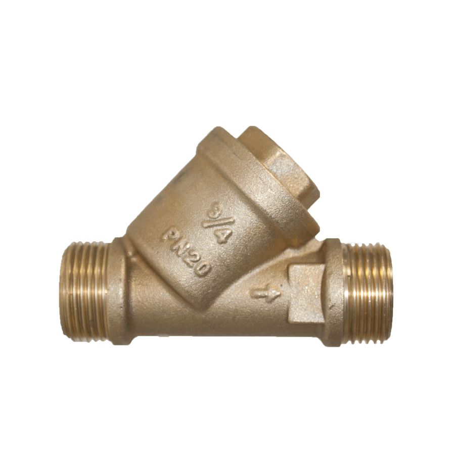 ProStrain Y-Vuilfilter PN16  3/4" BUI x 3/4" BUI 500um