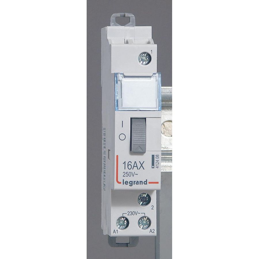 Impulsrelais1P 16A spoelspanning 24VAC