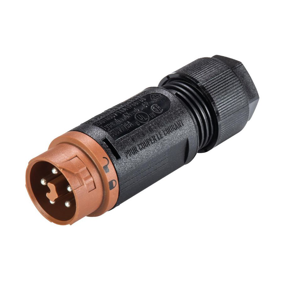 Connector RST16I5 male met trekontlasting 7,1-13mm² VVE=100