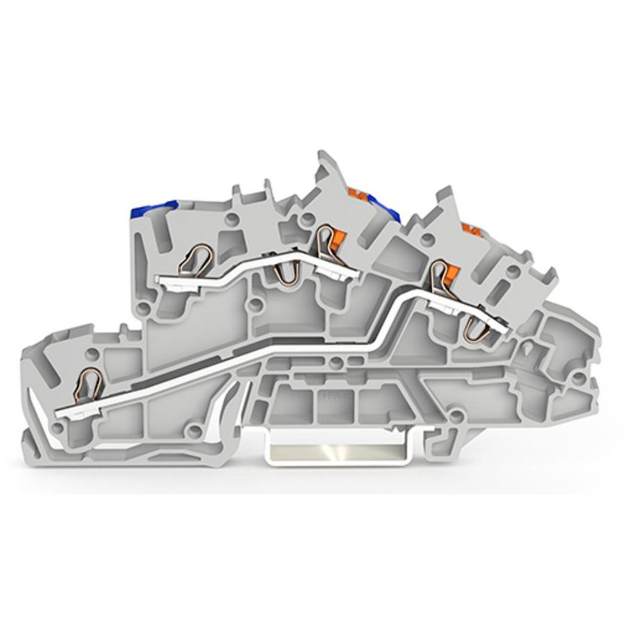 Etage installatieklem bedieningsopening + drukknop  2,5mm² 7549 VVE=50