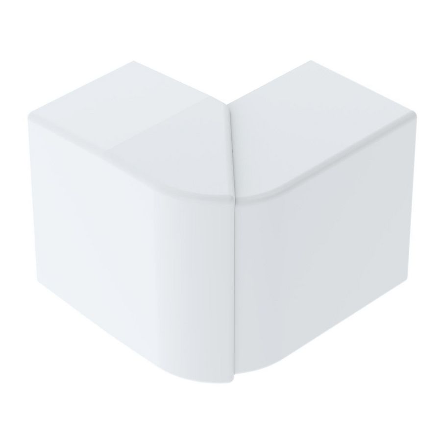 Buitenhoek LE 40x60 9010 100x60x100 polycarbonaat VVE=4