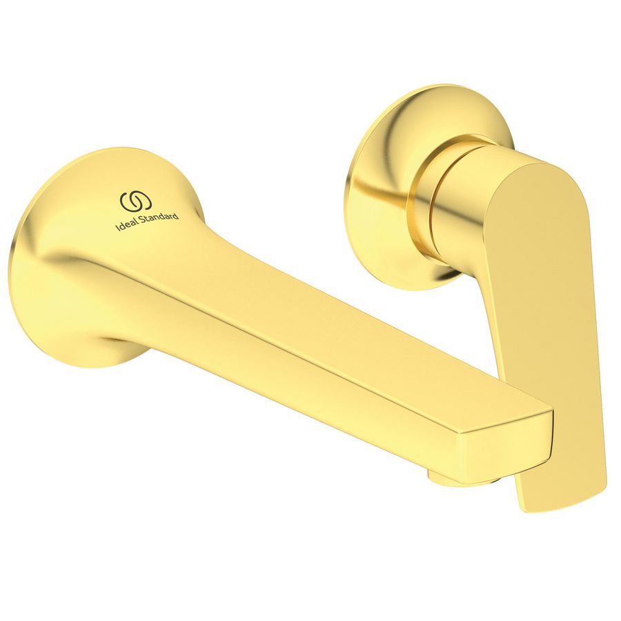 Wandmengkraan 172x176x109mm 160mm brushed gold 3.8l/min La Dolce Vita