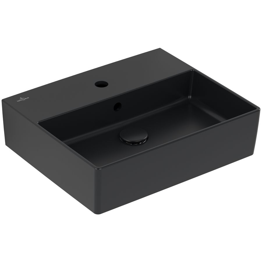 Wastafel Memento 2.0 500x420mm Pure Black CeramicPlus  4A225GR7