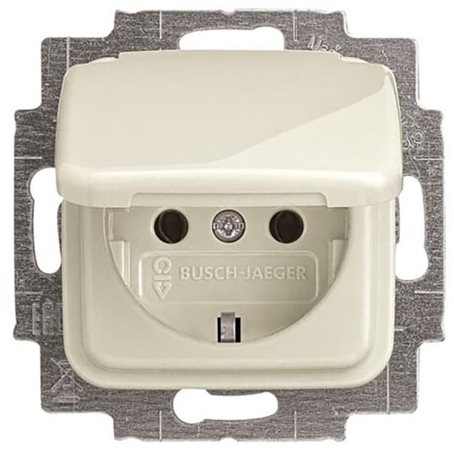 Wandcontactdoos ra Centraalplaat kd inb SI creme (20 EUK-212-503)