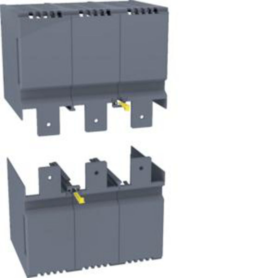 Klemafscherming voor rechte aansluitset h3+ P630 3P