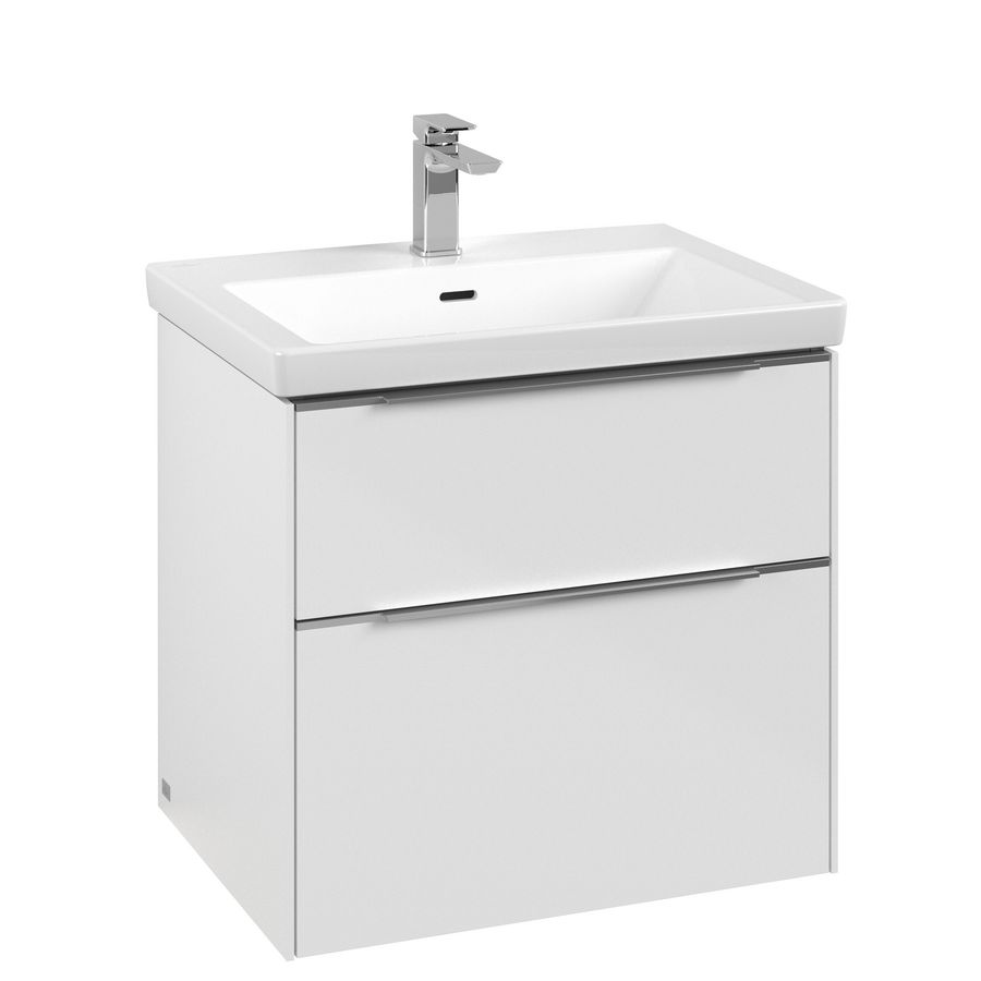Wastafelonderkast Subway3.0 622x576x478mm Brill. White C576L0VE