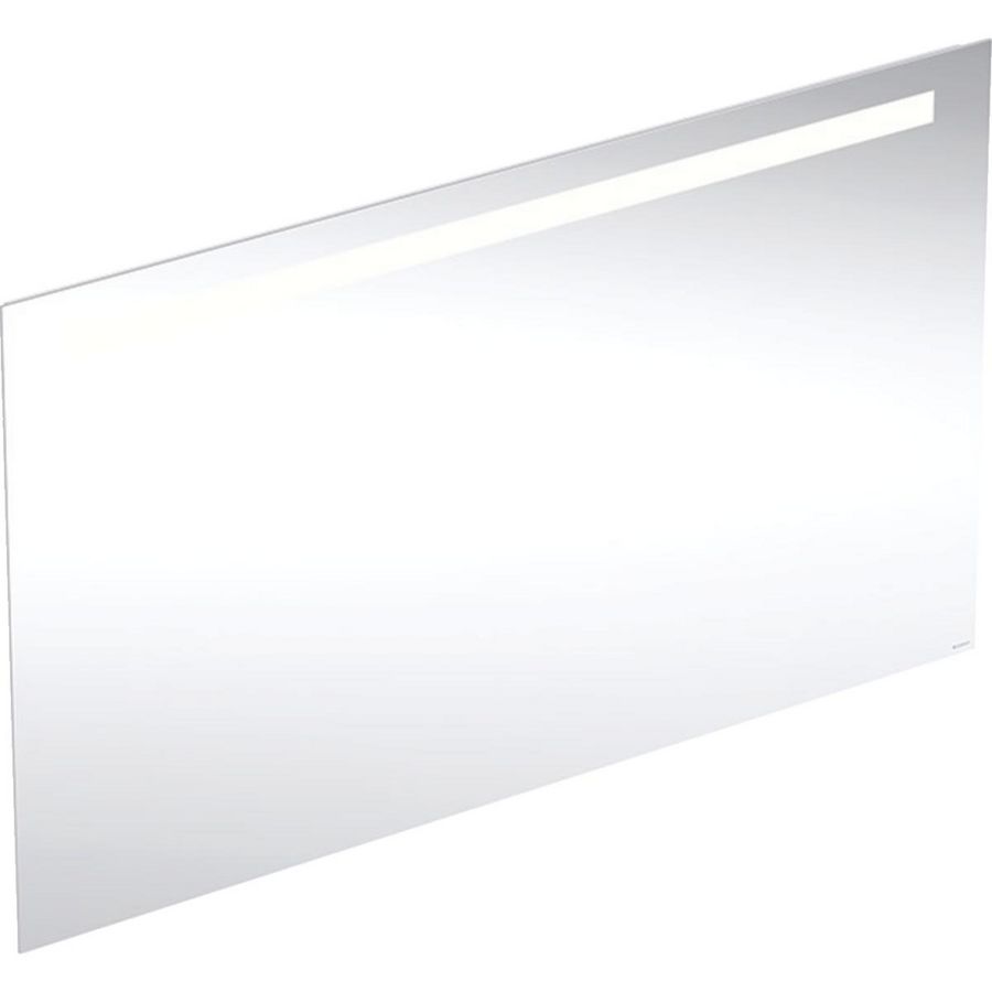 OPTION BASIC SQUARE spiegel 1200x700mm (bxh) aluminium incl. led-verlichting boven