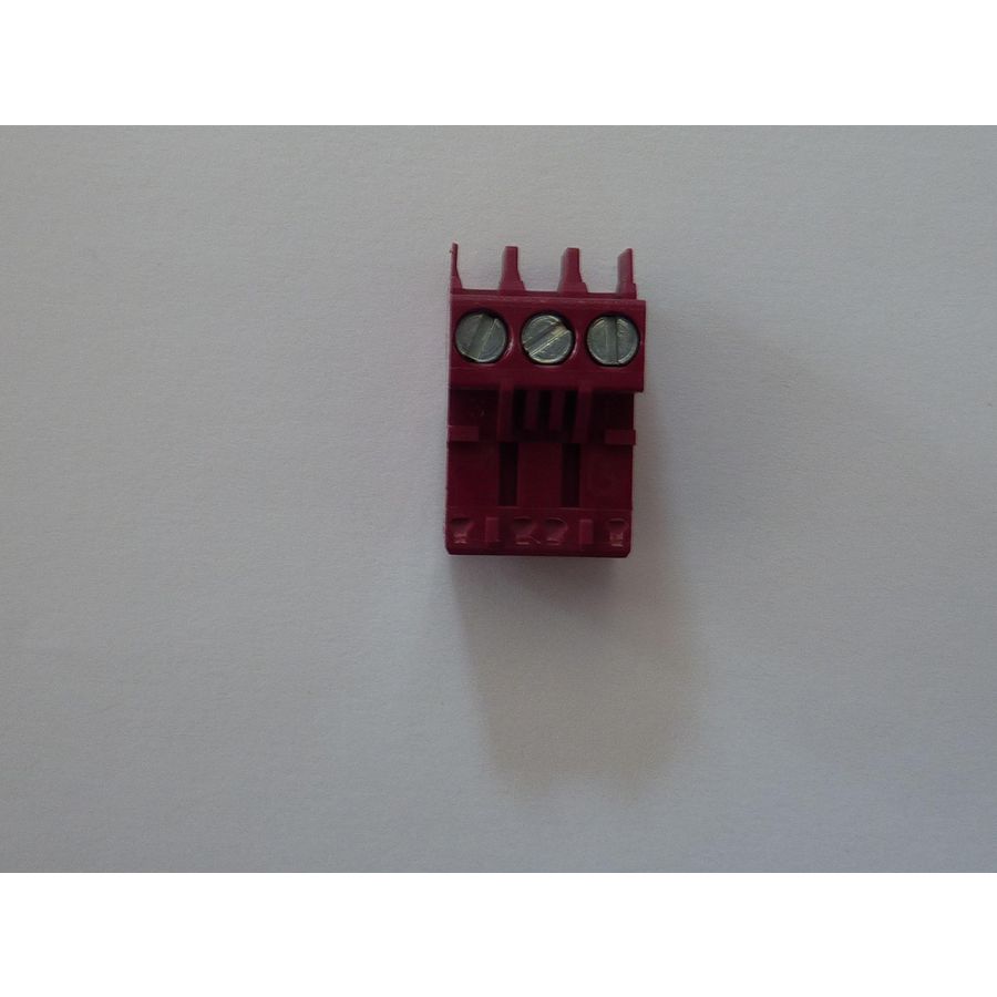 Connector voeding 3-pin