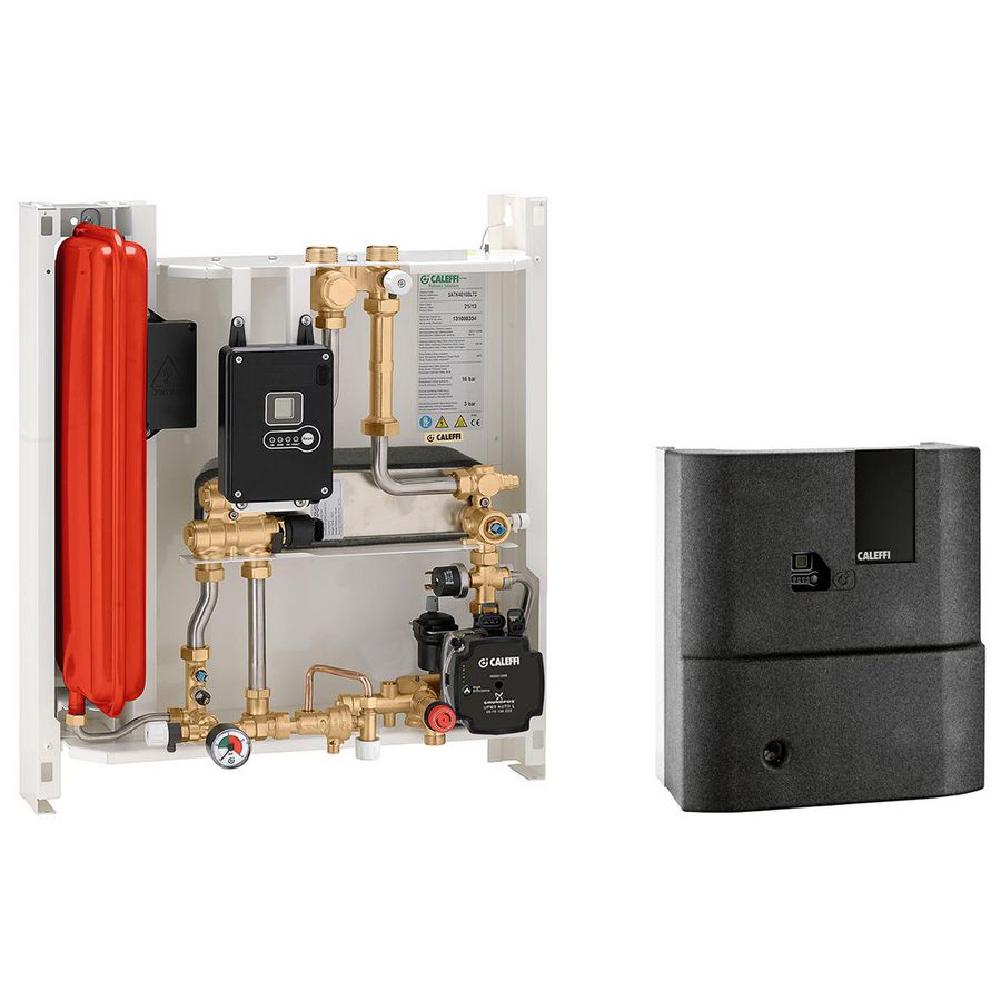 Distributie-unit boiler CV+SWW 40kW + Alpha2 L pomp