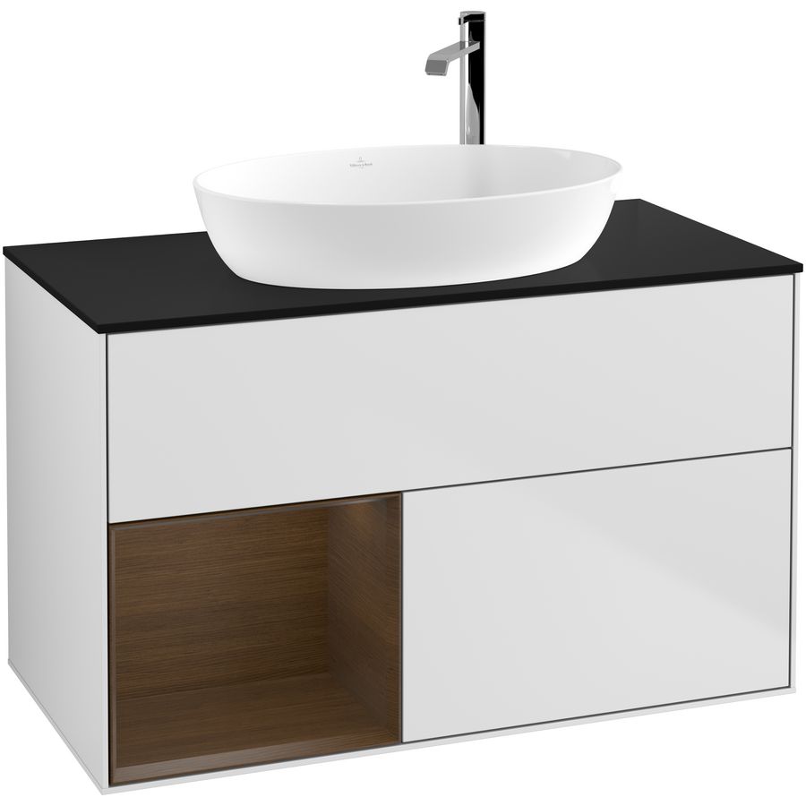 Wastafelonderkast Finion 1000x603x501mm White Matt Lacquer G892GNMT