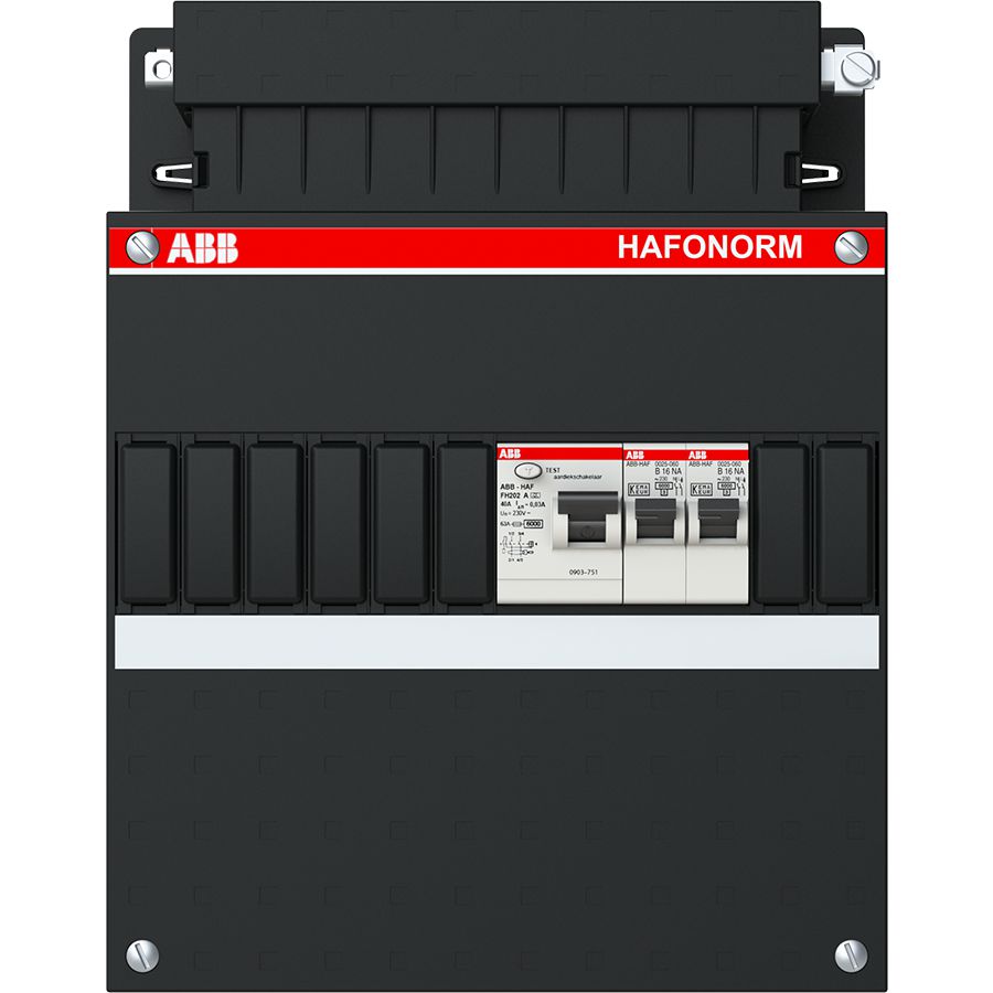 Installatiekast 2x achter 30mA 1-f Installatiekast