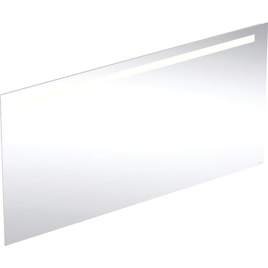 OPTION BASIC SQUARE spiegel 1400x700mm (bxh) aluminium incl. led-verlichting boven