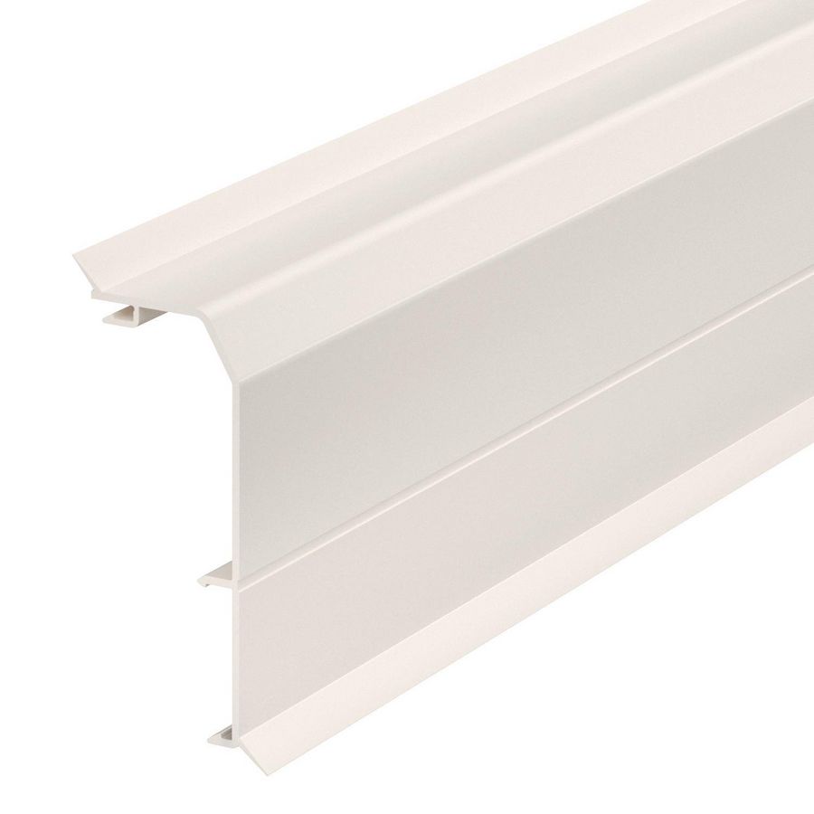 Lengte a 2m. DekselUDUO sokkel. 40x105 DL 9001 creme wit 90